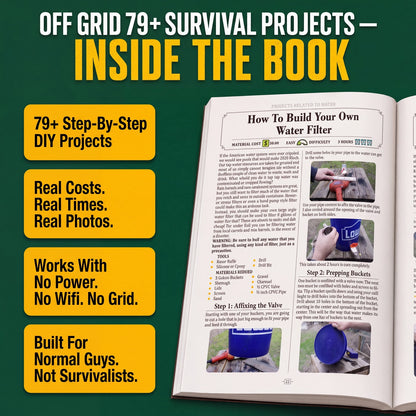 Inside the book: real costs, times and step-by-step photos