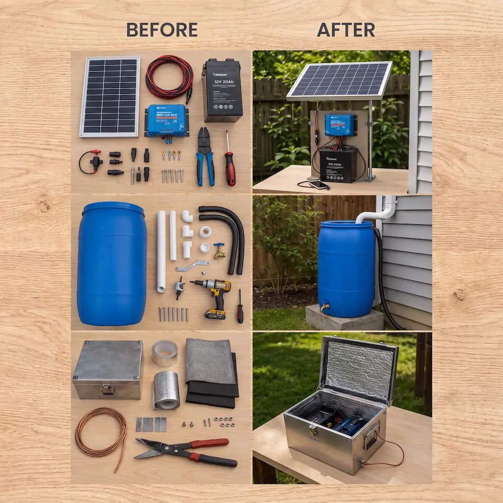 Off Grid: 101 DIY Survival Projects