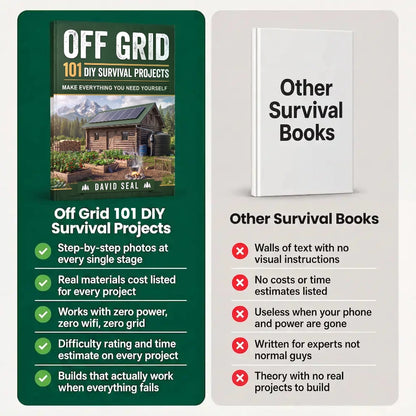 Off Grid: 101 DIY Survival Projects